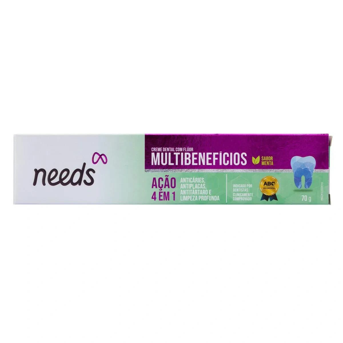 Needs Pasta de Dente Multibenefícios 70g