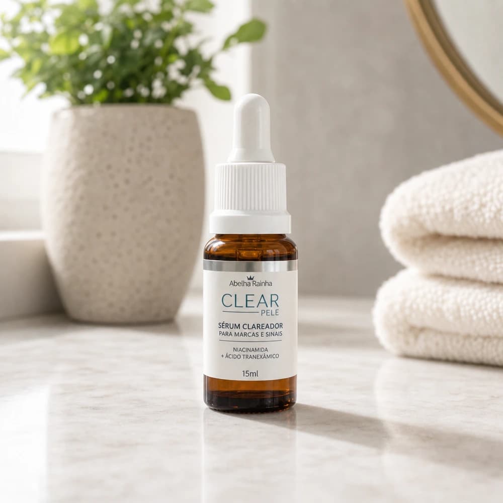 Abelha Rainha Clear Pele Serum Clareador para Marcas e Sinais 15ml
