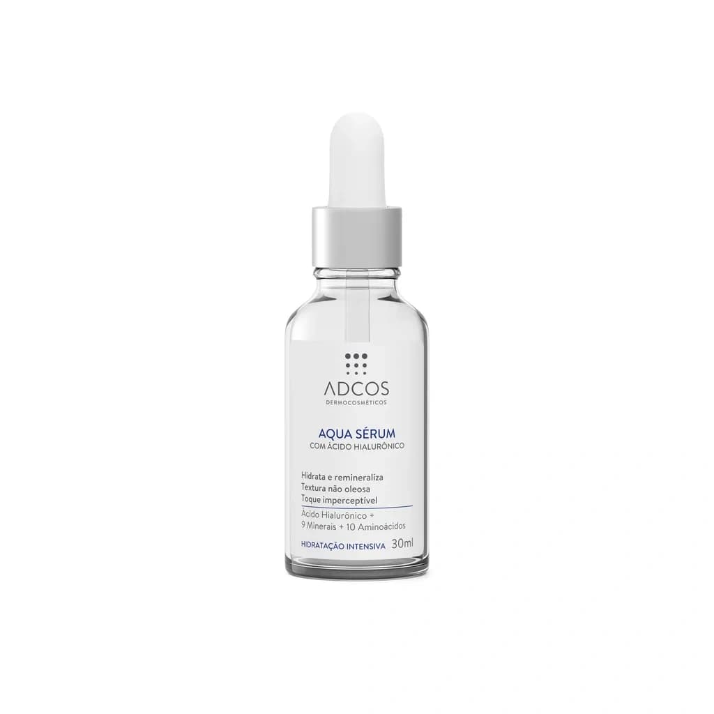 Adcos Aqua Sérum Com Ácido Hialurônico 30ml Adcos