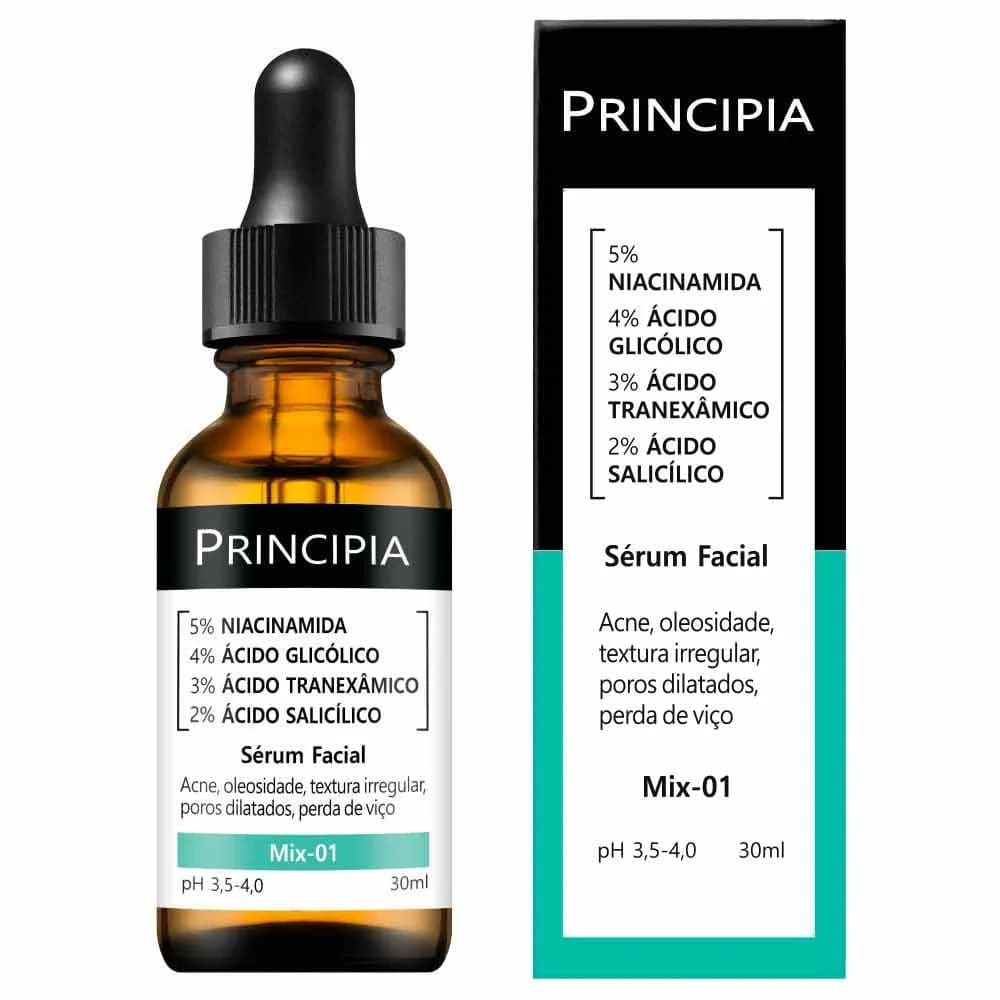 Principia Sérum Mix-01 Ácido Glicólico, Kójico e Salicílico