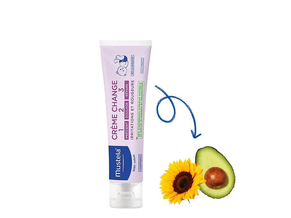 Mustela Creme Preventivo de Assaduras Vitaminado 1>2>3 108g