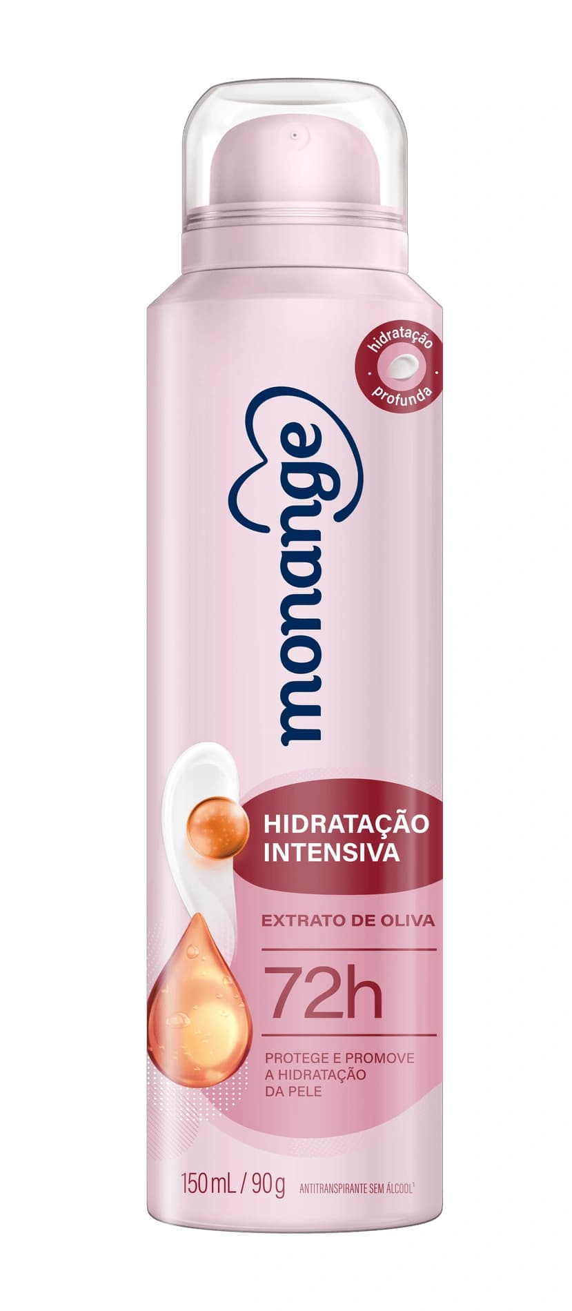 Monange Desodorante Aerossol Hidratação Intensiva 150ml