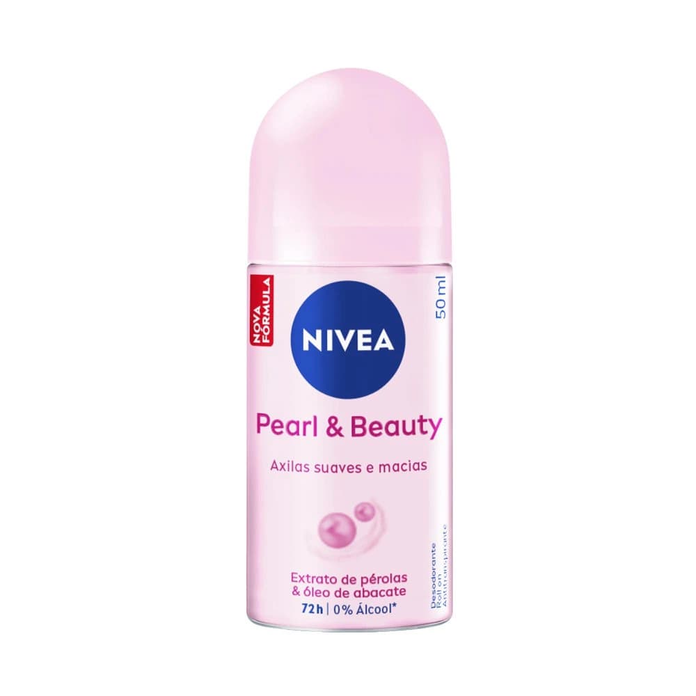 Nivea Desodorante Antitranspirante Roll-On Pearl & Beauty 50ml