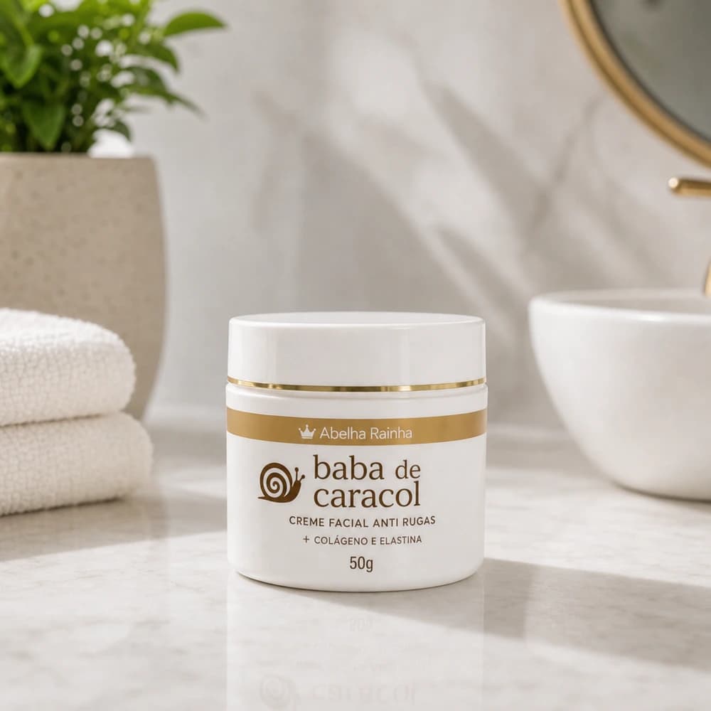 Abelha Rainha Baba de Caracol Creme Facial 50g