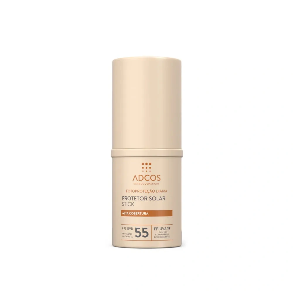 Adcos Protetor Solar Adcos Base Stick Nude FPS55 17g