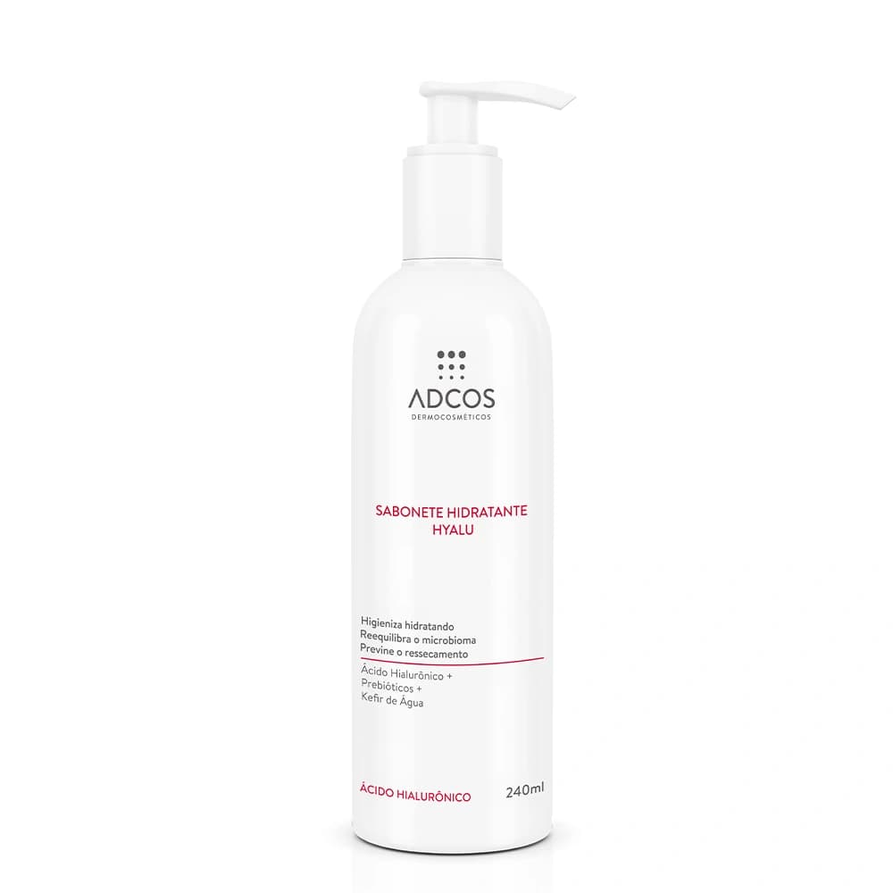 Adcos Adcos Sabonete Líquido Facial Hidratante Hyalu 240ml