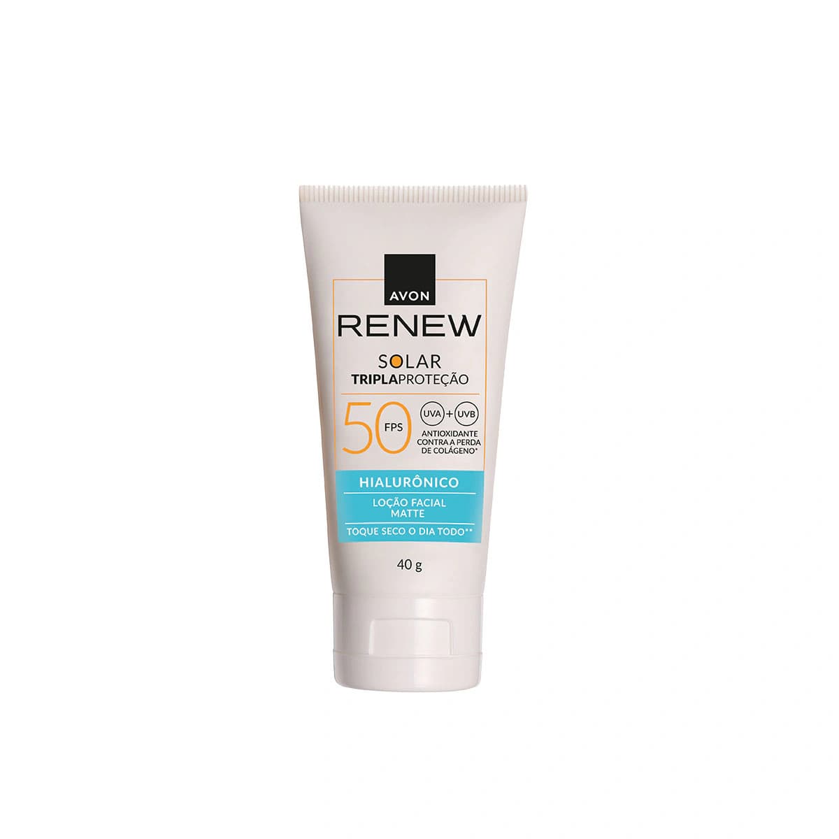 Avon Avon Renew Protetor Solar Hialurônico FPS 50 Efeito Matte 40g