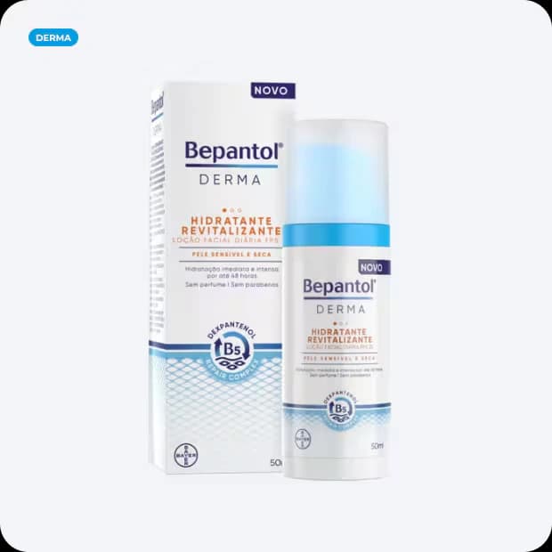Bepantol Bepantol Derma Hidratante Facial Diário FPS 25 30g
