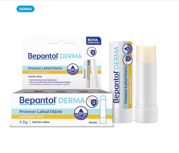 Bepantol Bepantol Derma Protetor Labial FPS 50 4,5g