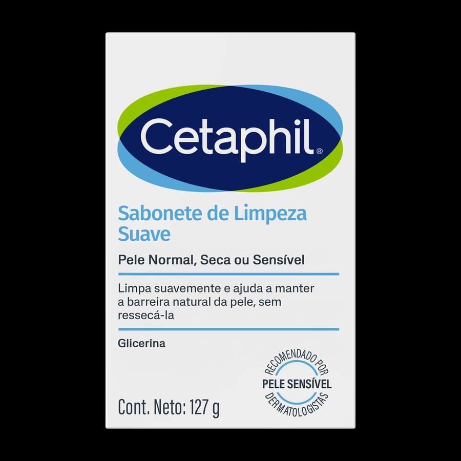 Cetaphil Cetaphil Sabonete em Barra Limpeza Suave, 127g