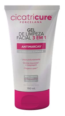 Cicatricure Cicatricure Porcelana Limpeza Facial 3 em 1 150ml