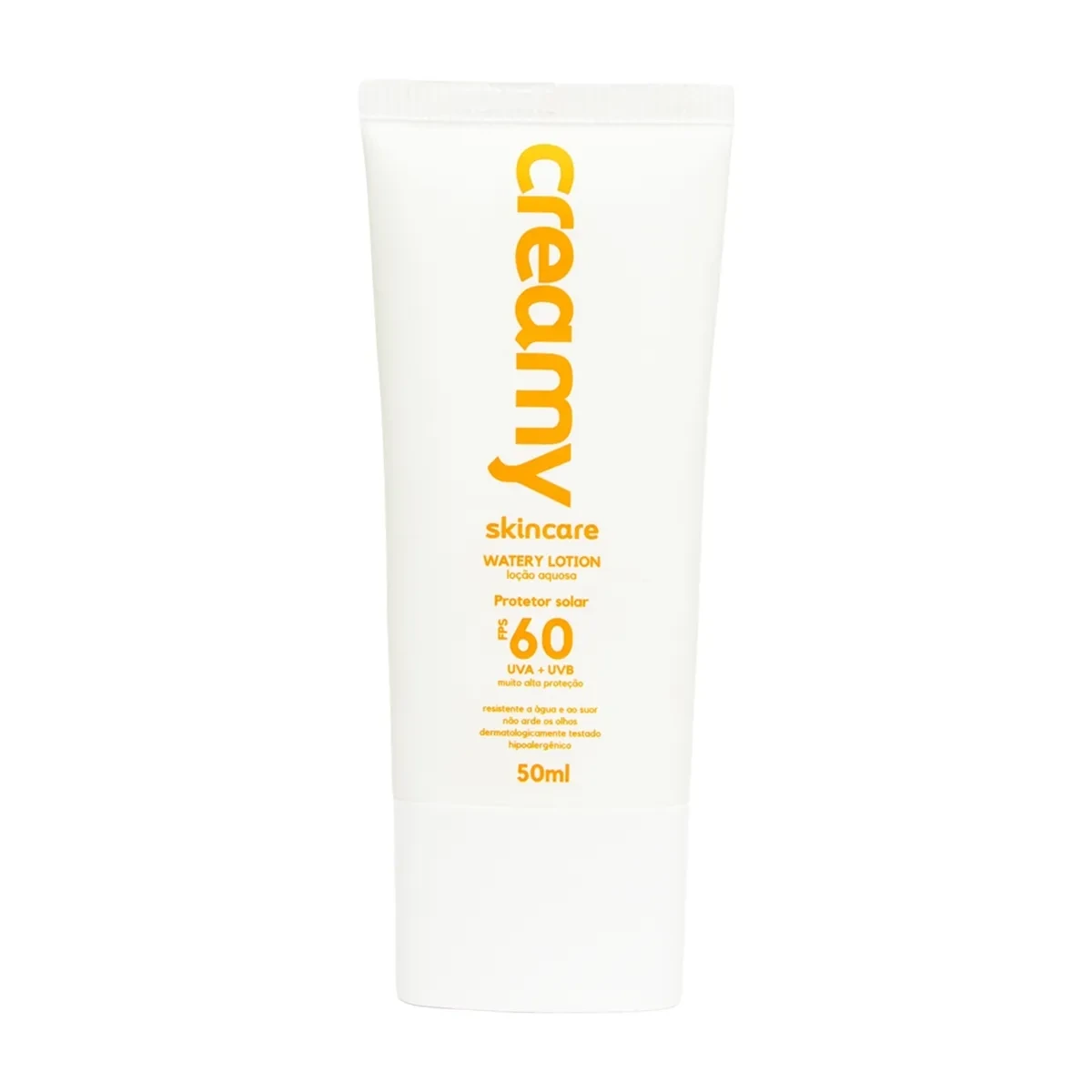 Creamy Protetor Solar FPS60 Watery Lotion 50g