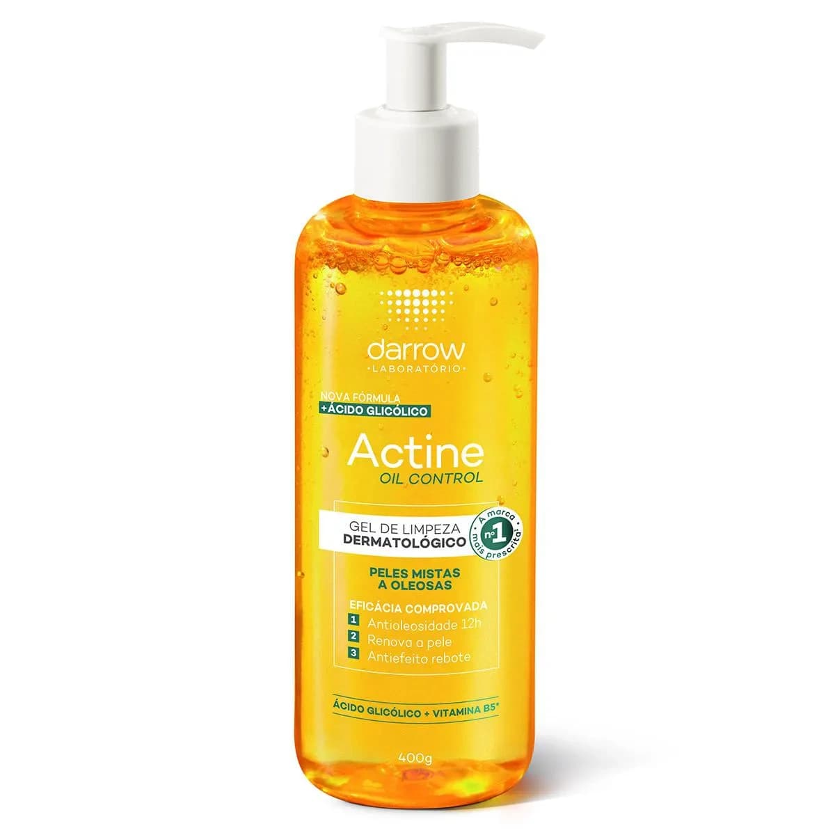 Darrow Actine Sabonete Líquido Facial Oil Control 400ml
