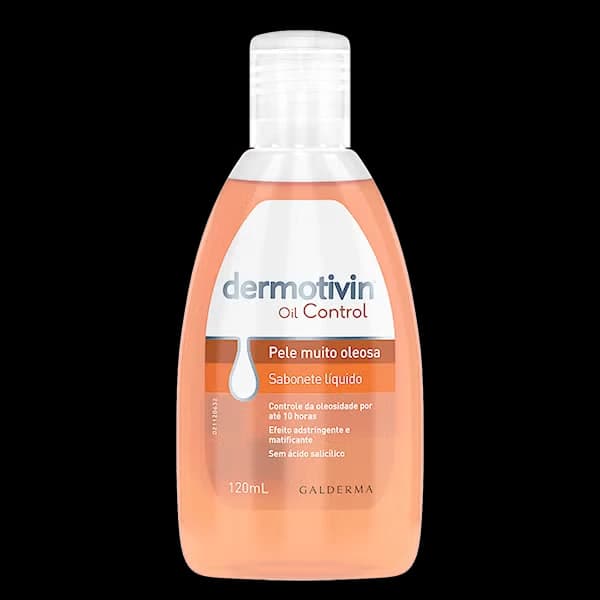 Dermotivin Oil Control Sabonete Líquido Facial 120ml