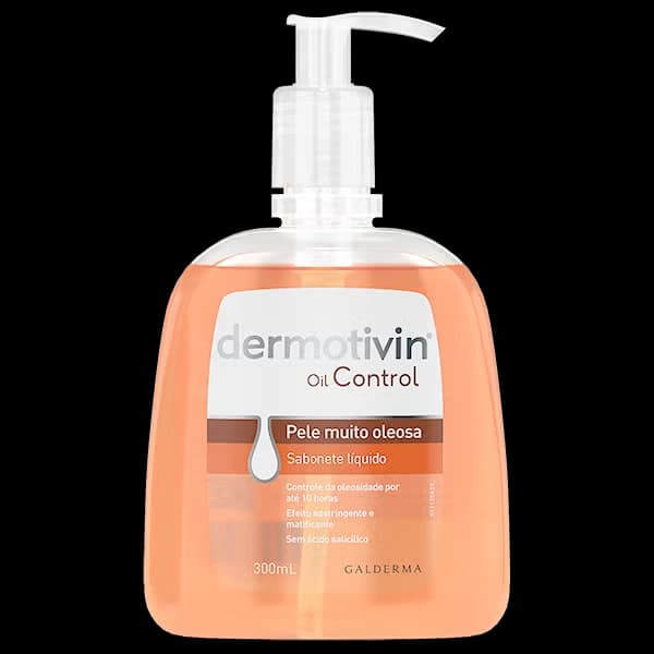 Dermotivin Oil Control Sabonete Líquido Facial 300ml