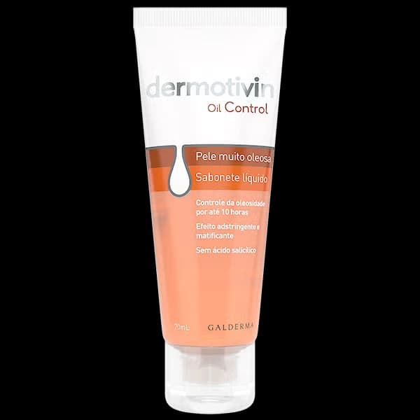 Dermotivin Oil Control Sabonete Líquido Facial 70ml