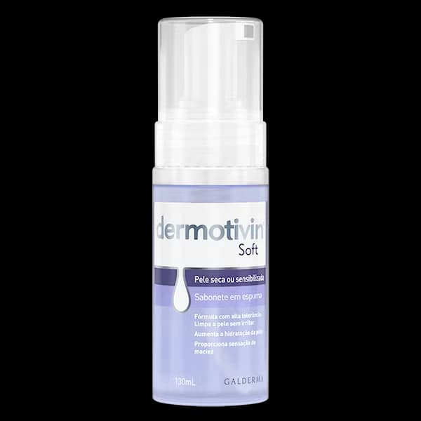 Dermotivin Soft Foam Espuma de Limpeza Facial 130ml