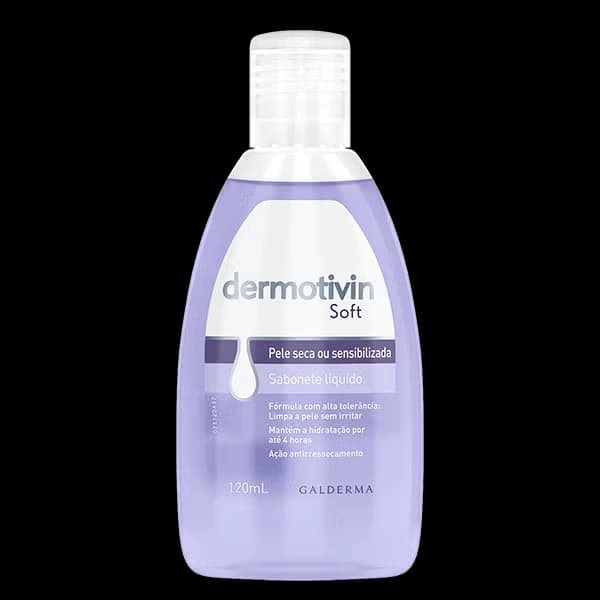 Dermotivin Soft Sabonete Líquido Facial 120ml