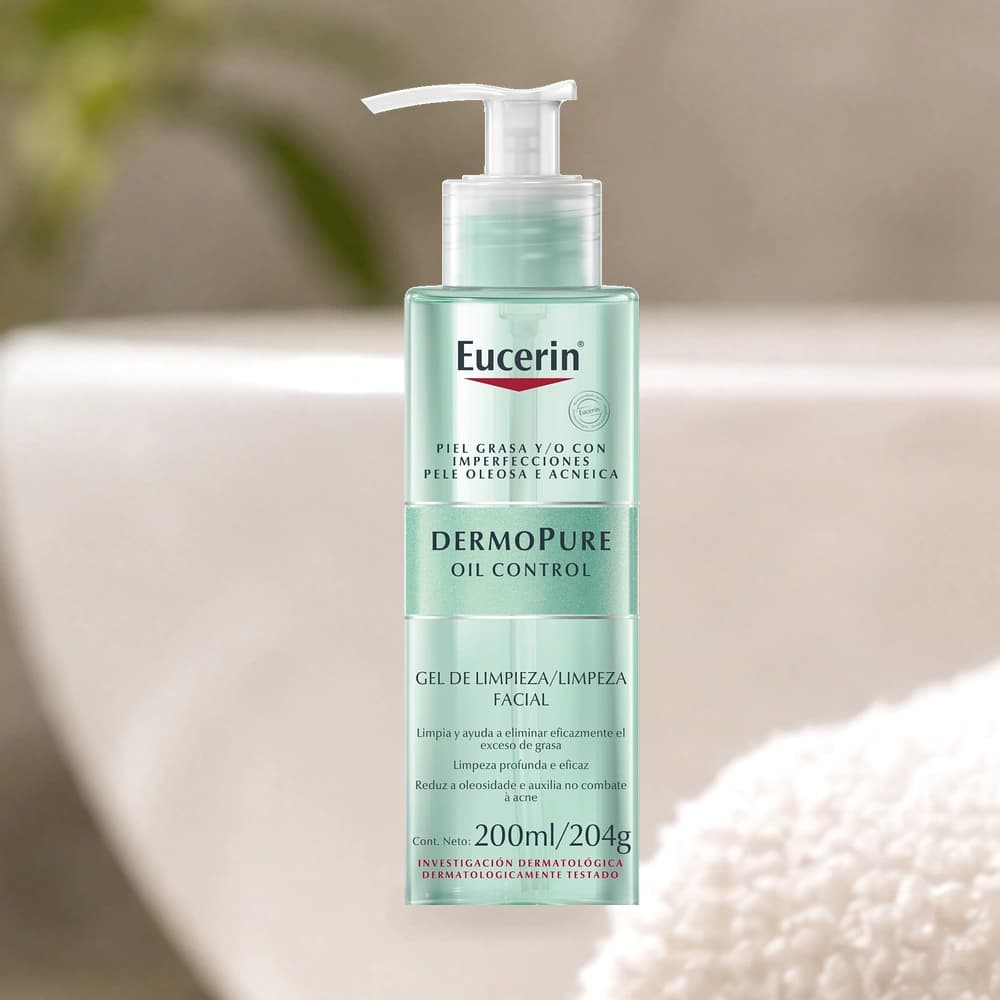 Eucerin DermoPure Oil Control Gel de Limpeza 200ml
