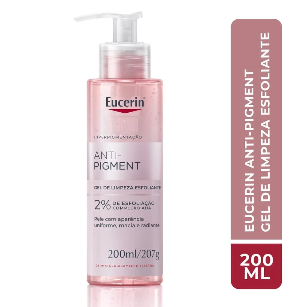 Eucerin Gel de Limpeza Facial e Corporal Anti-Pigment 200ml