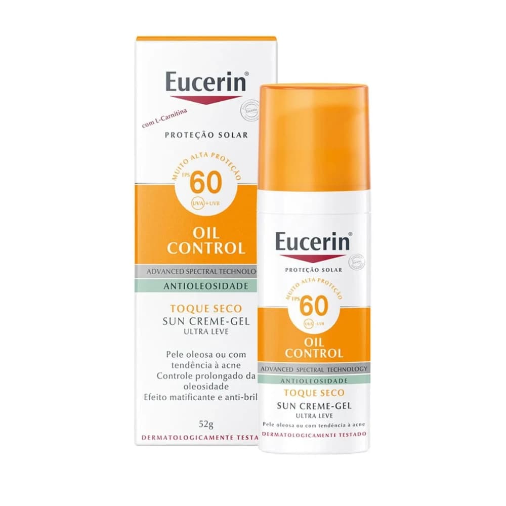 Eucerin Sun Oil Control Toque Seco FPS 60 52g