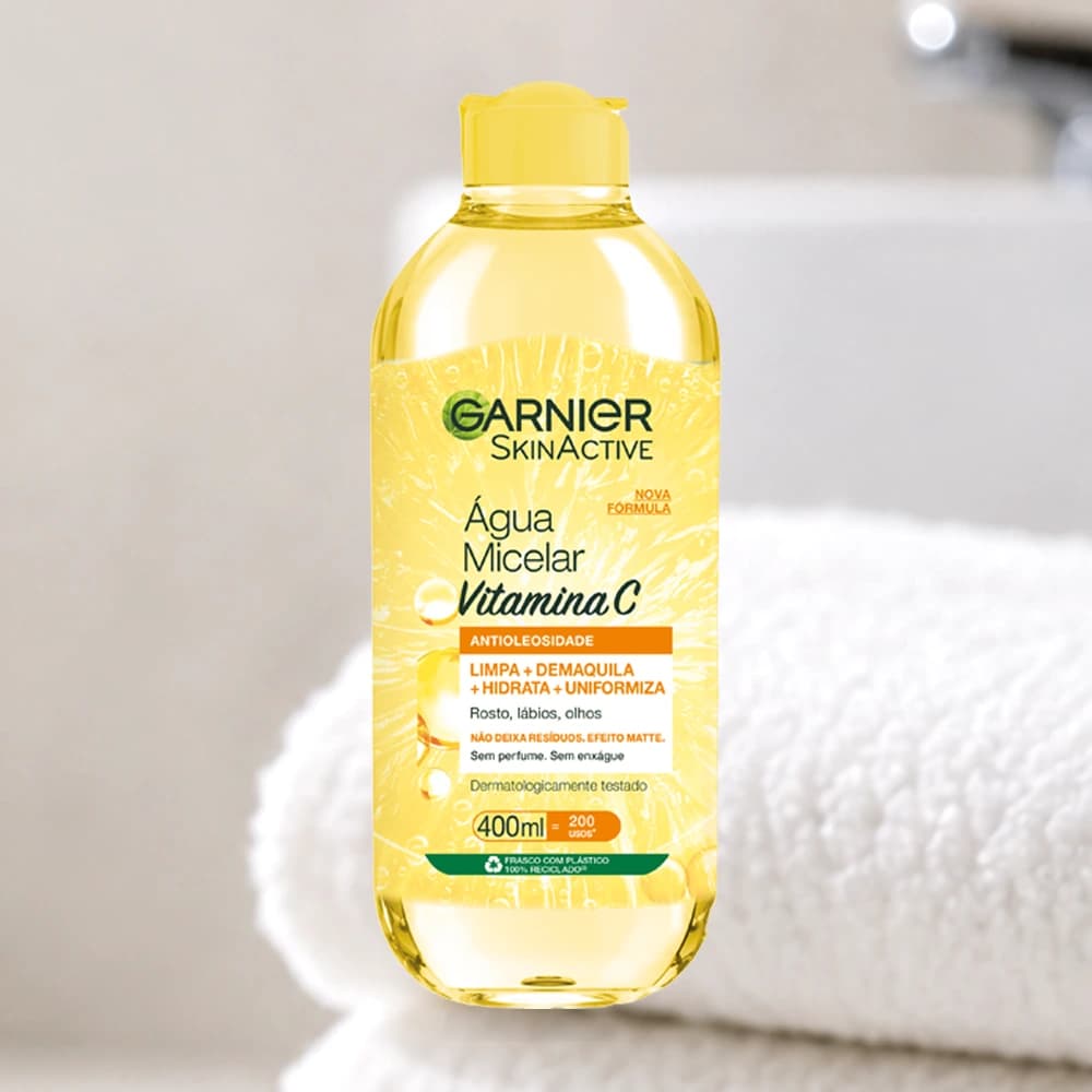 Água Micelar Vitamina C Garnier 400ml