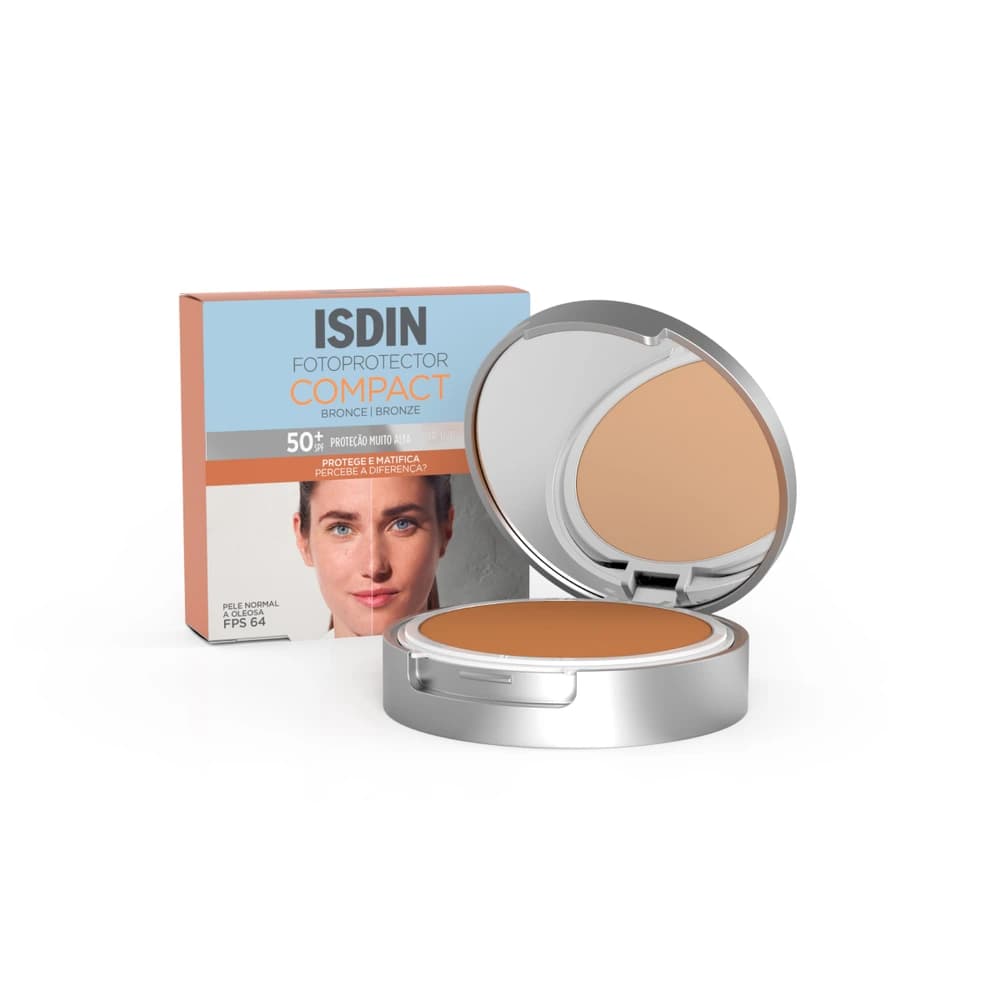 ISDIN Fotoprotector Pó Compacto FPS 64 Bronze 10g