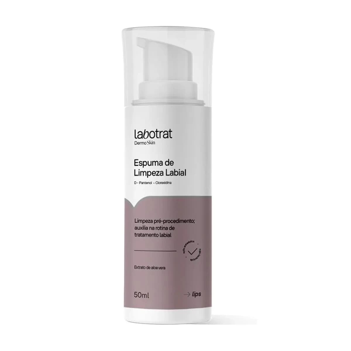 Labotrat Espuma de Limpeza Labial D-Pantenol 50ml