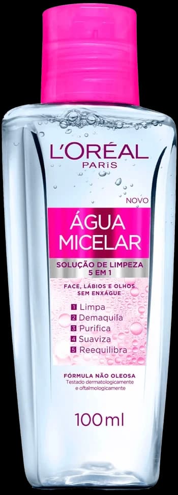 L'Oréal Paris Água Micelar Solução de Limpeza 5 em 1 100ml