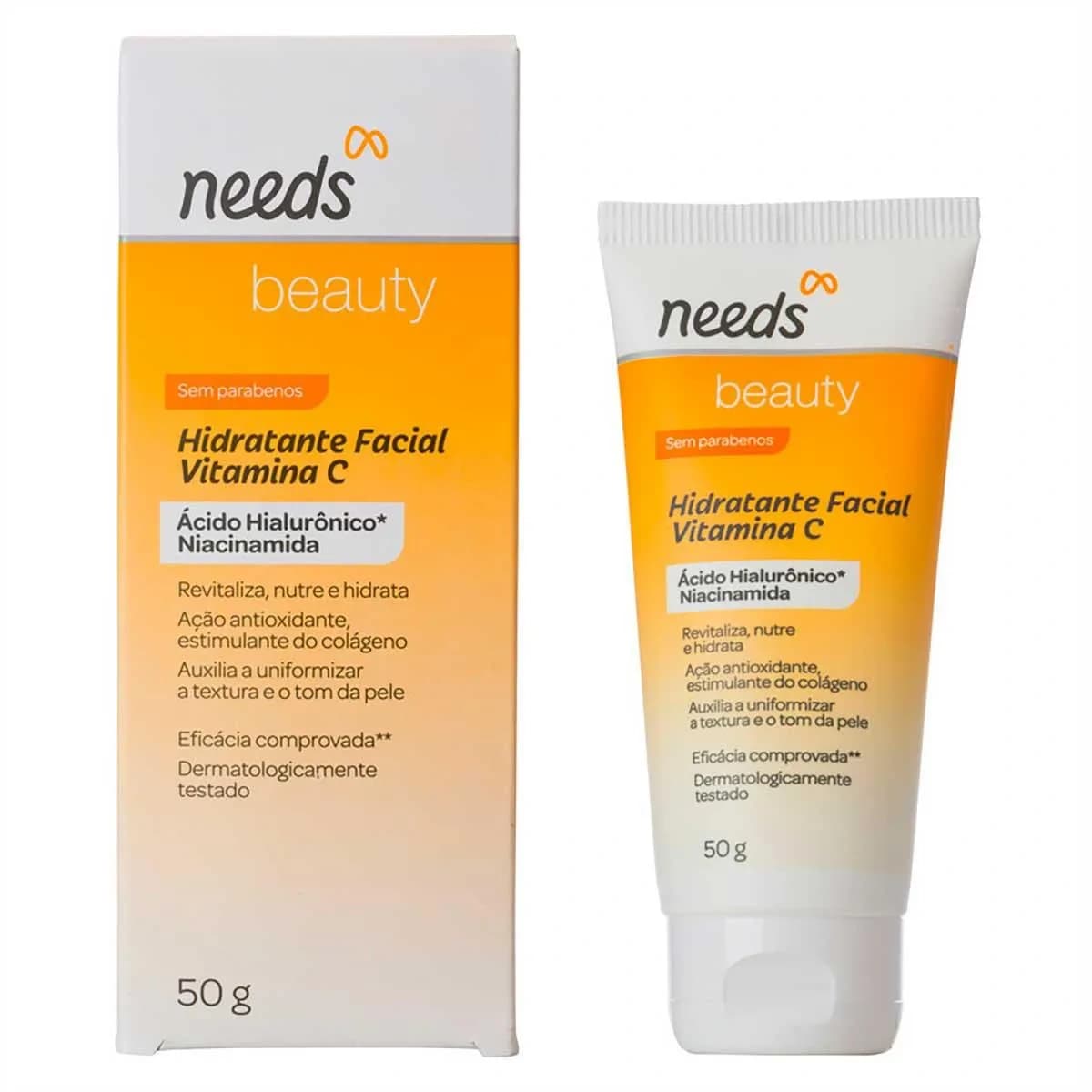 Needs Hidratante Facial Needs Vita C, 50g