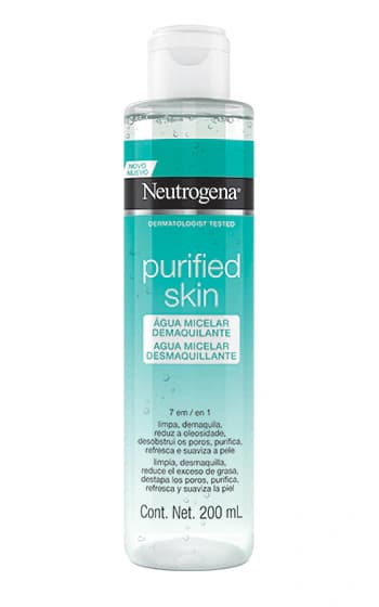 Neutrogena Água Micelar Demaquilante — Purified Skin — 200 ml