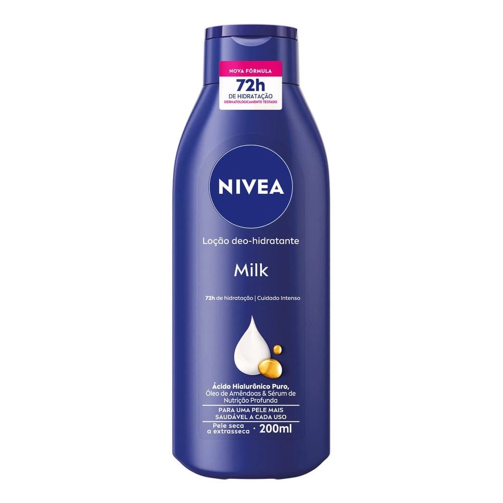 Nivea NIVEA Loção Deo-Hidratante Milk 200ml
