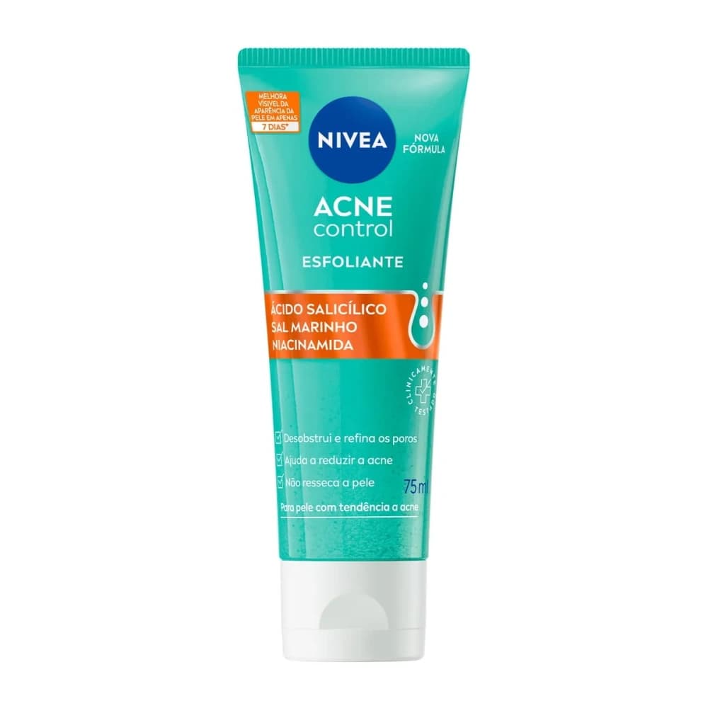 Nivea Gel Esfoliante Facial Refrescante 75ml