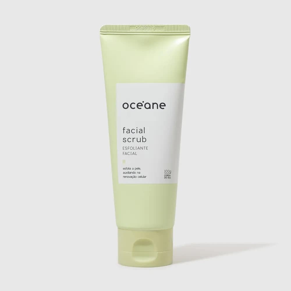 Océane Esfoliante Facial com Extrato de Bambu Facial Scrub 100ml