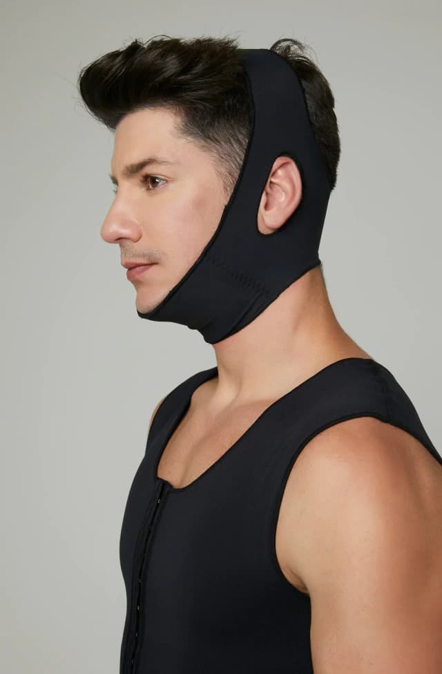 New Form Faixa mentoneira pós-cirúrgica (otoplastia, bichectomia, lipo de papada)