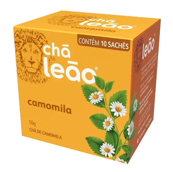 Chá Leão Camomila 10 sachês