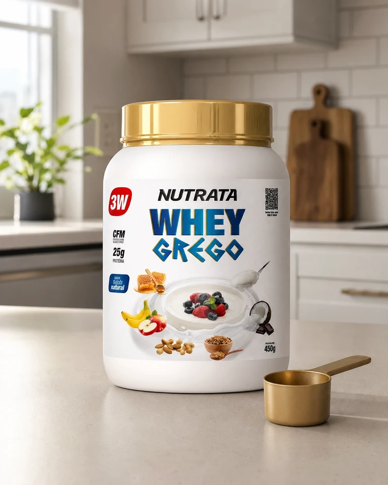 Nutrata Nutrata Whey Proteins Sabor Natural 450g