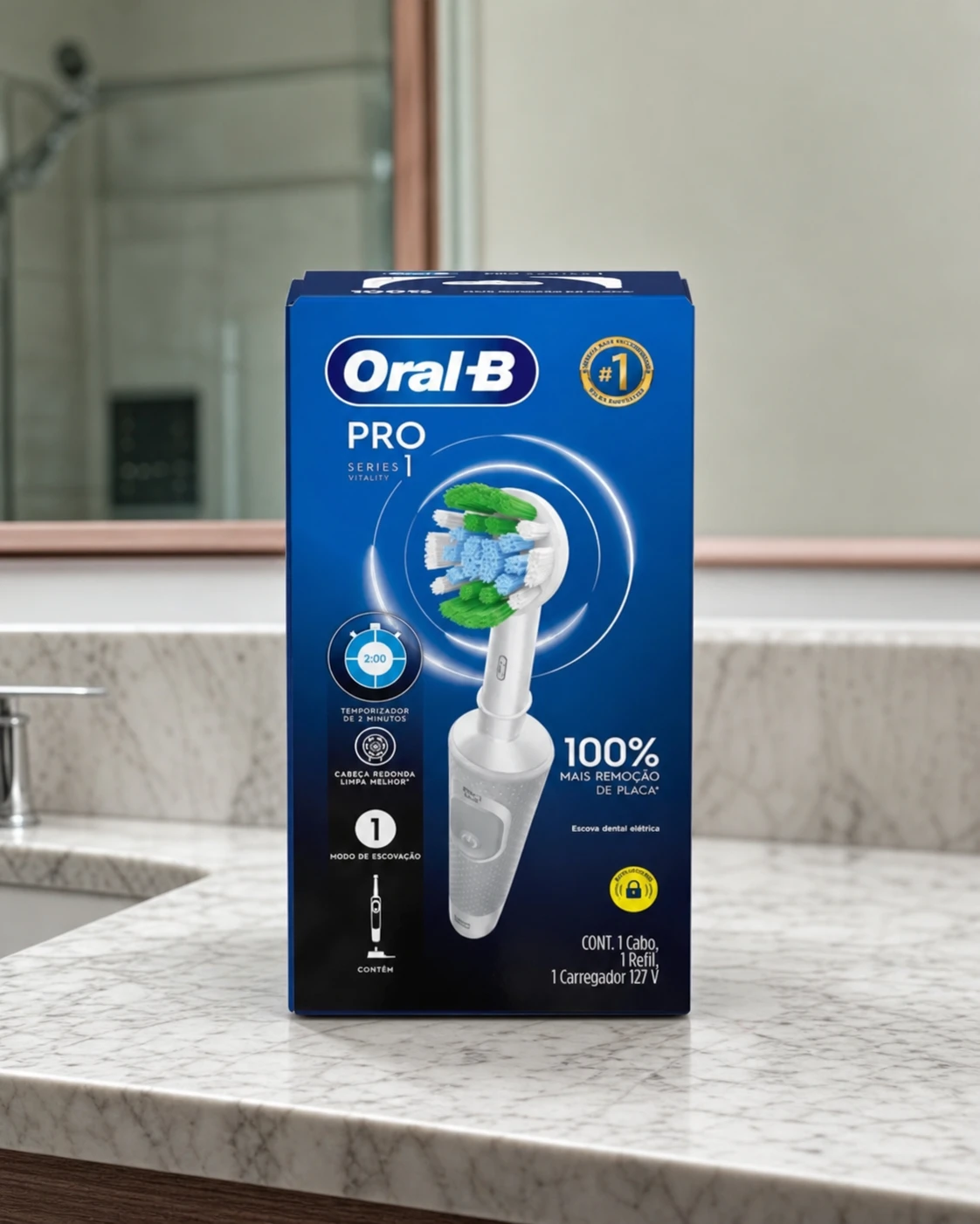 Oral-B Escova de Dente Elétrica PRO Series 1