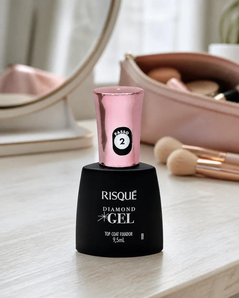 Risqué Diamond Gel top coat fixador 9,5 ml