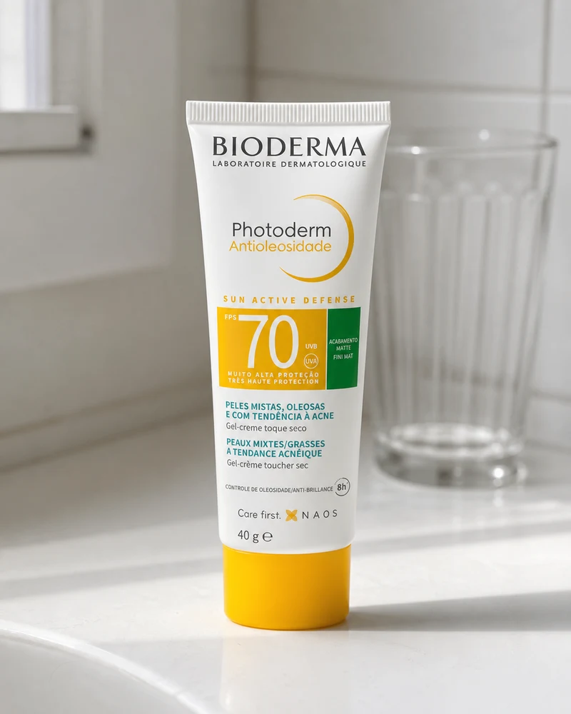 Bioderma Bioderma Photoderm Antioleosidade FPS 70 Sem Cor, 40g