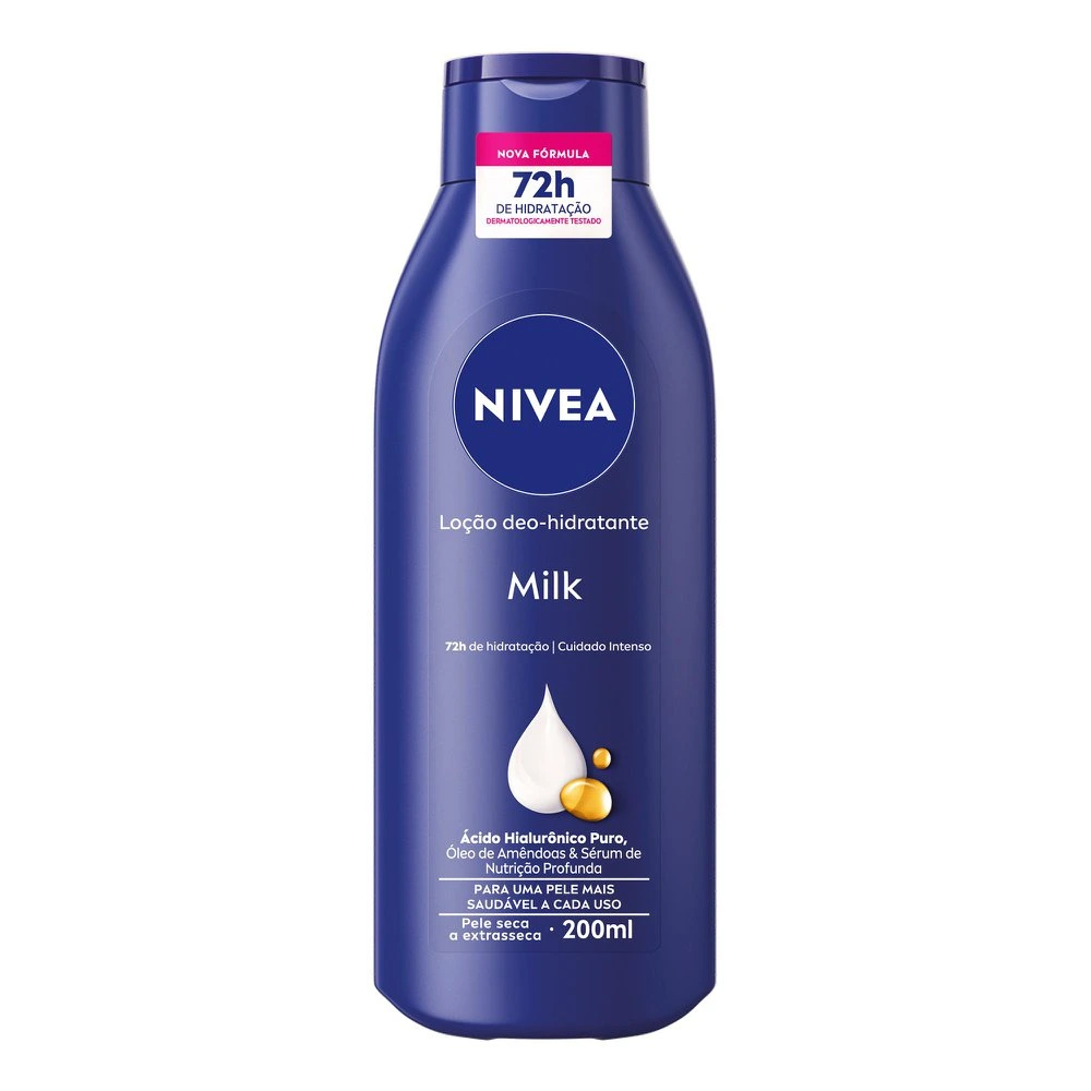 Nivea NIVEA Loção Deo-Hidratante Milk 200ml