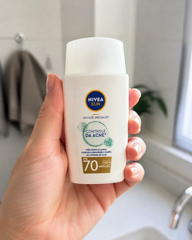 Nivea Nivea Sun UV Face Specialist Controle da Acne FPS 70, 40ml